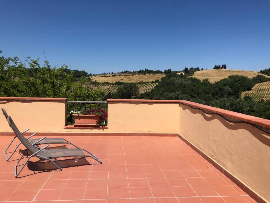 Il Gufo Del Chianti Apartment Монтеспертоли Екстериор снимка