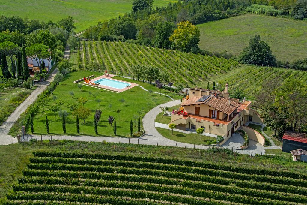 Il Gufo Del Chianti Apartment Монтеспертоли Екстериор снимка